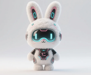 Phong cách cyberpunk hoặc búp bê phong cách Trung Quốc mới hộp mù sang trọng mười hai cung hoàng đạo Trung Quốc thiết kế thỏ động vật dễ thương - Product Image 2