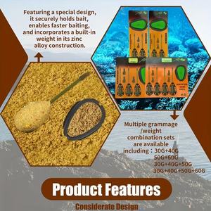 Système de cages à appâts pré-assemblées et distributeur d'appâts de style européen pour la pêche à la carpe - Product Image 4