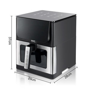 New Home 8L air Fryer Healthy Material Upper <b>Heating</b> <b>Tube</b> and Lower <b>Heating</b> <b>Tube</b> Touch Screen Control - Product Image 5