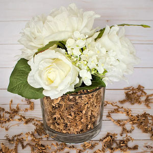 Relleno triturado de corte arrugado Rosa marrón negro reciclable para embalaje de regalo y embalaje de llenado de cesta - Product Image 3