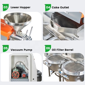 BSF Black soldier fly Insect larves presse à huile machine avec système de filtration - Product Image 3