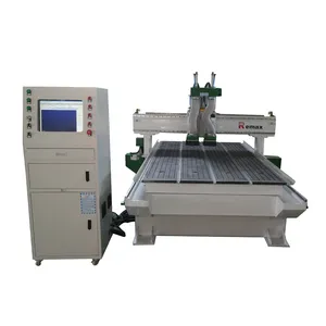two spindles 1325 cnc wood router machine for woodworking