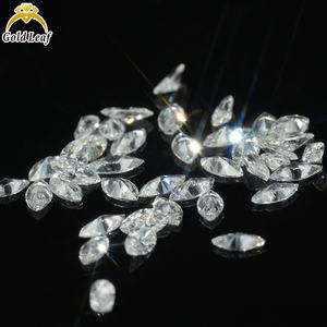 การเจียระไนเพชรที่ได้รับการรับรองจากแล็บสินค้าขายส่งขนาดลูกค้า HPHT Def VVS เพชรเม็ดสีทองแบบหลวมสำหรับเครื่องประดับ - Product Image 4