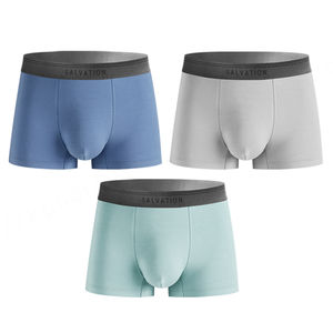 Calzoncillos bóxer Oeko-Tex certificados para hombre, calzoncillos de fibra de bambú orgánica respetuosos con el medio ambiente sostenible, ropa interior de bambú para hombre - Product Image 3