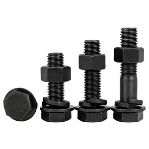 Tornillos y Tuercas de Cabeza Plana M12 de China con Piezas de Plástico Inyectado, Tornillos Hexagonales de Acero, Fijaciones con Rosca UNC, Acabado Liso - Product Image 2