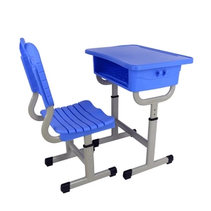 Ensemble de chaises de bureau ergonomiques vert foncé pour étudiants, dossier en plastique ABS, design moderne, adapté aux élèves du primaire ou du secondaire - Product Image 3