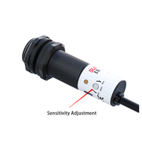 Sensor Infrarrojo EB-T61 NPN Fotoeléctrico Láser con Espejo Reflectante, Miniatura, Bajo Costo, Sensor de Distancia Infrarroja