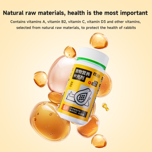 Yee thỏ dứa đu đủ viên thuốc thay thế kem dưỡng tóc bổ dưỡng tẩy lông bóng đồ ăn nhẹ HAMSTER THỎ Nguồn cung cấp - Product Image 4