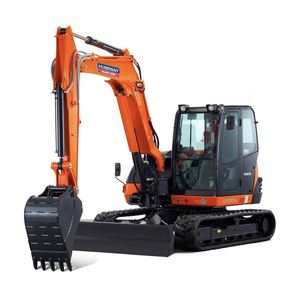 Excavatrice sur chenilles KUBOTA KX080-30 d'occasion de haute qualité, fabriquée au Japon, avec poussoir de courroie KUBOTA - Product Image 1