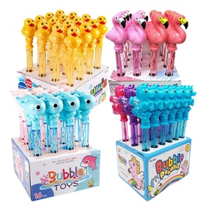 High Quality LINK BRAND LK Outdoor Plastic <b>Toy</b> Water <b>Soap</b> Wand Stick Various Shape Bubbles Blowing Bubble Tube for Kids - Product Image 2