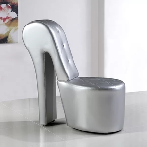 Chaussures à talons hauts de luxe modernes en gros <span class=keywords><strong>Chaise</strong></span> d'appoint rembourrée de style élégant pour le salon - Product Image 1