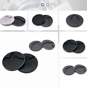Cubierta protectora de lente de aleación de aluminio Cubierta antipolvo Tapa de lente de cámara