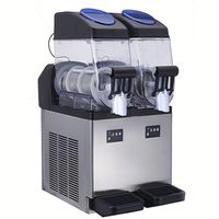 Slush Machine Vitrine Chiots Vending Xrj12X3 Benchtop Ce 15Lx3 Cocktail Commercial Maker Daiquiri Domestique Électrique Aromatisé