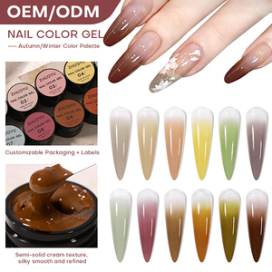 Wholesale Pat Painting UV Gel Nail <strong>Polish</strong> <strong>Kit</strong>-Easily Soak Off Non-Toxic Pat Pat Nail Gel 12 Colors for Professional Salon Use - Product Image 1