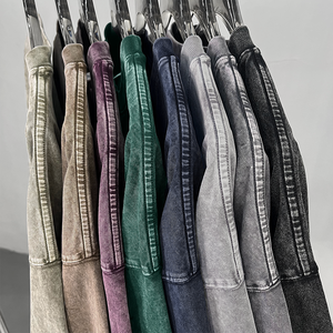 T-shirt en jersey 100% coton, coupe ample, épaules dénudées, motif uni, impression numérique, effet délavé et <span class=keywords><strong>ciré</strong></span>, style vintage et tendance, avec logo personnalisé - Product Image 5