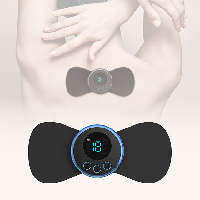 Portable High-Performance TENS Massage Adjustable Smart Electric Vibrating Therapy Device 8 Modes 19 Intensity Levels Wireless