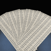 Étiquettes autocollantes en papier kraft brun imperméables pour bocaux, bouteilles, boîtes, agendas quotidiens - Étiquettes adhésives inscriptibles, forme personnalisable
