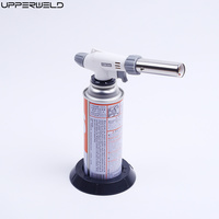 Chalumeau à gaz Butane, flamme, pour la cuisine, briquet d'allumage, Mini pistolet de feu, pour BBQ