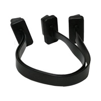 OBD2 OBD II 16Pin Male to Dual Female Connector Y Splitter Flat Ribbon Extension Adapter Cable