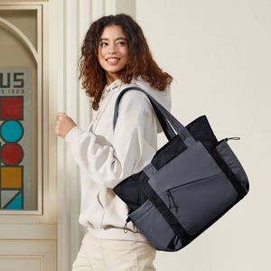 Custom Shopping <b>Bag</b> Women Puffer Tote <b>Bag</b> for <b>Work</b> Travel Nurse Lightweight Quilted <b>Bags</b> with Compartments - Product Image 4