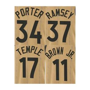 กางเกงบาสเก็ตบอลผู้ชายสไตล์เรโทรผ้าคอร์ดูรอยตาข่ายสองชั้น ปักโลโก้แบบอเมริกัน กางเกงคาร์โก้ลำลองแบบถัก มีเชือกผูกเอว - Product Image 6