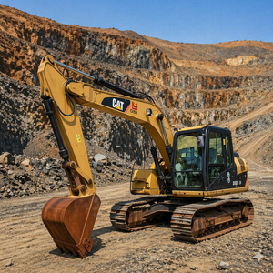 Miniexcavadora usada de 3 toneladas en stock, retroexcavadora de cadenas, miniexcavadora usada fabricada en Japón, excavadora CAT con certificación CE, excavadora usada con 1000 horas de uso. - Product Image 1