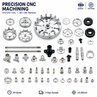 Support de montage en aluminium CNC personnalisé, anodisé coloré, composants usinés avec précision, composants aérospatiaux CNC