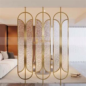 Divisor Multifuncional de Acero Inoxidable Recubierto Moderno de Primera Calidad ANN2211 con Patrones Artísticos Elegantes y Duraderos Cortados con Láser Personalizados - Product Image 5