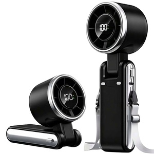 2026 High-Performance Handheld Usb Rechargeable Foldable <b>Fan</b>, 180° Rotatable Turbo <b>Fan</b> for Outdoor Indoor Use - Product Image 1