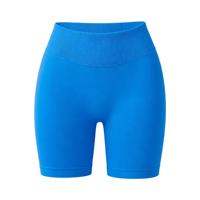 Shorts de yoga et de cyclisme pour femme, taille haute, effet seconde peau, en Spandex/Nylon, ultra doux, extensible dans quatre directions, avec coutures, ajustés et légers