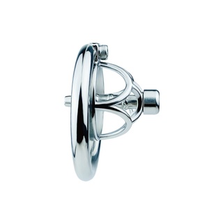 Jaula de Castidad FRRK 2022 de Acero Inoxidable de Alta Calidad para Pene Pequeño con Cinturón - Product Image 4
