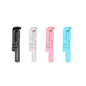 2023 Top bán f210s Selfie Stick Tripod với Bluetooth nút chụp và ánh sáng trong phụ kiện chụp ảnh