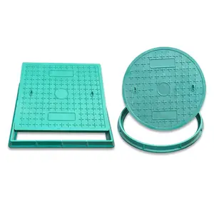 High load-bearing capacity manhole cover polymer composite resin SMC manhole cover sewer well lid