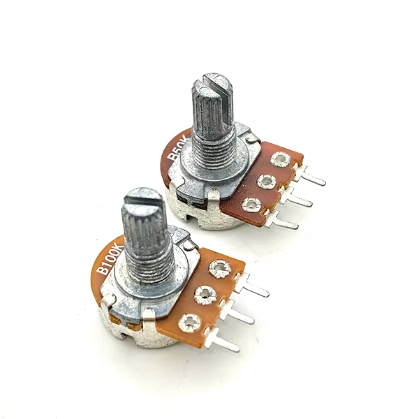 WAVGAT WH148 Linear Potentiometer Carbon Film M7 Bushing Thread 15mm Shaft 3pin B1K B2K B5K B10K B20K B50K B100K B250K Rheostats