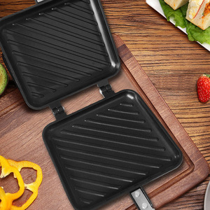 Máquina <span class=keywords><strong>para</strong></span> hacer sándwiches tostados OEM-Prensa Panini o máquina <span class=keywords><strong>para</strong></span> hacer queso a la parrilla-Toastie superior antiadherente Ideal <span class=keywords><strong>para</strong></span> interiores y exteriores - Product Image 4