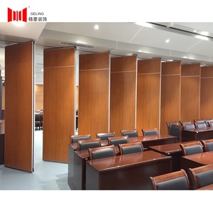MDF Bề Mặt Cách Âm Acoustic Free Standing Movable Folding Phân Vùng Văn Phòng Vách Ngăn Phòng - Product Image 2