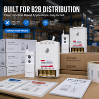 Sakelar Kontrol Jarak Jauh RF Relay 100A Tugas Berat untuk Pompa, Motor, Kipas, dan Peralatan Industri HT-2110KG