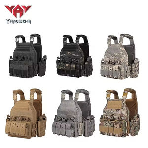 YAKEDA rompi taktis pembawa pelat CP, perlengkapan taktis rompi pelindung pribadi Chaleco muat Colete tackle - Product Image 4