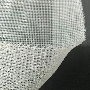 Malla antimosquitos de HDPE blanca de tejido liso con borde sin rematar, 17*16 mallas, 130 g/m² - Product Image 1