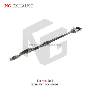 Catback d'échappement en acier inoxydable ING pour MINI Cooper S R56/<span class=keywords><strong>Cabrio</strong></span> R57 R60 2006-2013 2.0T/1.6T avec soupapes de silencieux tuyaux d'échappement - Product Image 3