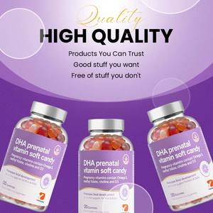 Dha meneal gummies עם אומגה 3 d3 חומצה פולית להתפתחות העובר - Product Image 6