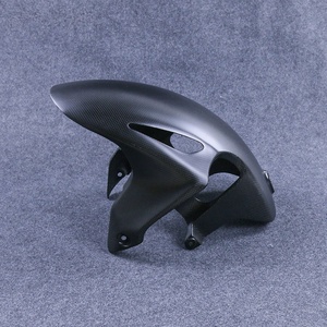 Guardabarros Delantero de Fibra de Carbono Seca 3K para Motocicleta, Cubierta de Guardabarros Delantero para Honda CBR1000RR-R 2021-2025 - Product Image 4