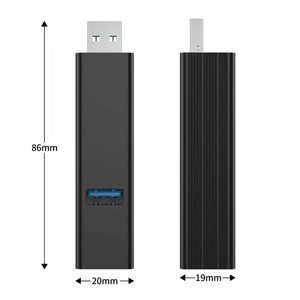 Hub USB C 6 en 1 de Aluminio, <span class=keywords><strong>Mini</strong></span>, de Alta Velocidad, con 4 Puertos SD y TF, para <span class=keywords><strong>Mac</strong></span> y PC, <span class=keywords><strong>Venta</strong></span> Caliente de Fábrica - Product Image 4
