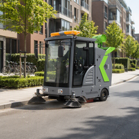 Balayeuse Électrique Autoportée 2100mm CE Personnalisable Haute Efficacité Contrôle de la Poussière Machine de Nettoyage Industrielle Sortie d'Usine