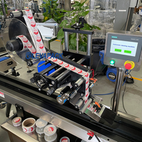 Vente flash : petites machines d'étiquetage pour bols dorés, étiqueteuses pour le dessus des boîtes de conserve