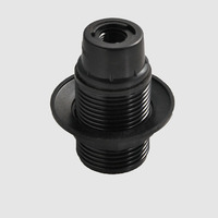 Portalámparas de baquelita con cuerpo de luz autoblocante E14 portalámparas impermeable de baquelita E14 accesorios de enchufe de lámpara