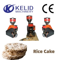 Machine à fabriquer des gâteaux de riz soufflé coréens entièrement automatique KLD avec enrobage au chocolat de différentes formes