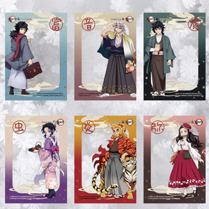 Cartes d'Anime Japonais Transparentes, Artboard TCG, Badge Personnage Rare Effet Miroir, <span class=keywords><strong>Boîte</strong></span> de Collection, Jeu de Société pour Fans, Cadeau de Noël - Product Image 5