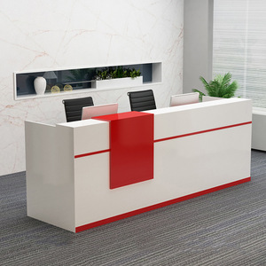 Hôtel Design moderne Salon <span class=keywords><strong>de</strong></span> beauté en bois Comptoir <span class=keywords><strong>de</strong></span> <span class=keywords><strong>réception</strong></span> Bureau blanc <span class=keywords><strong>Table</strong></span> <span class=keywords><strong>de</strong></span> <span class=keywords><strong>réception</strong></span> - Product Image 4