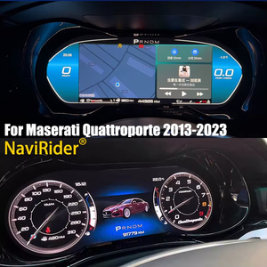 Pantalla LCD para el panel de instrumentos del Maserati Quattroporte 2013-2023, velocímetro inteligente con mapa, pantalla multicolor de alta definición y Carplay. - Product Image 1